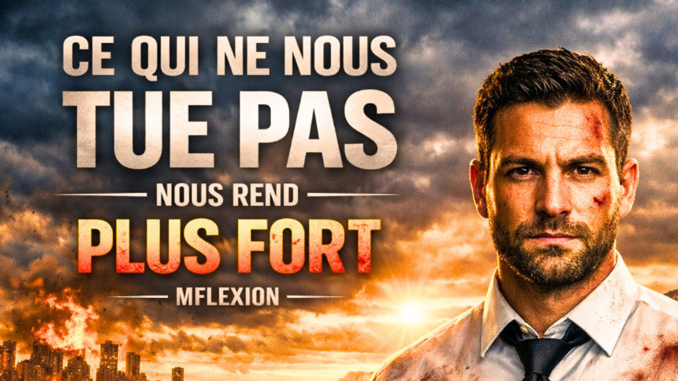 Ce Qui ne Nous Tue pas Nous Rend plus Fort