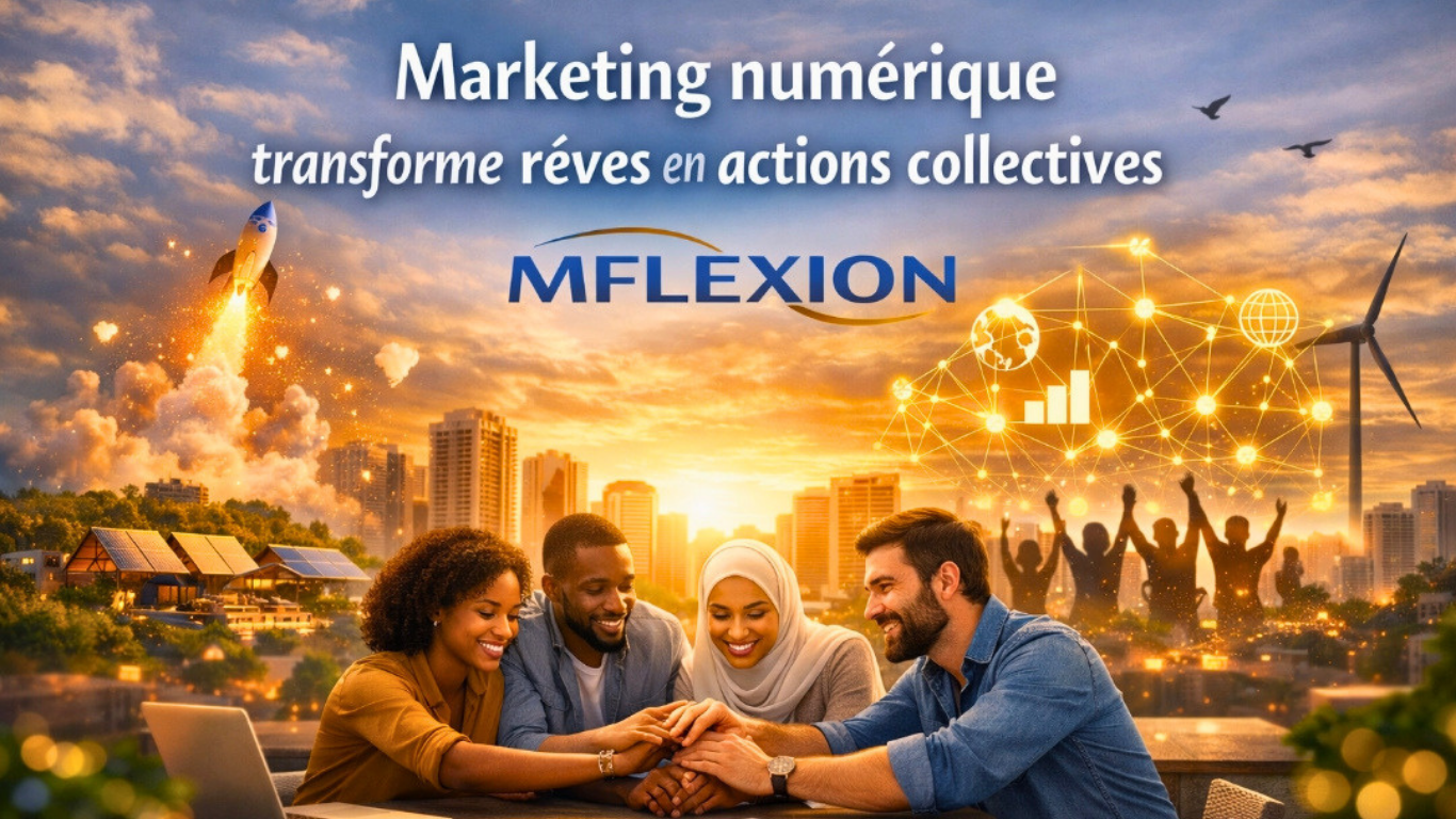 Marketing numérique transforme nos rêves en actions collectives